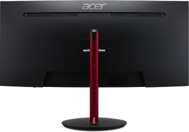 Монитор Acer 34" Nitro XZ342CUPbmiiphx черный VA LED 1ms 21:9 HDMI M/M матовая HAS Piv 400cd 178гр/178гр 3440x1440 144Hz DP 2K 7.6кг