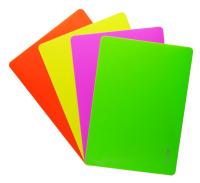 Доска для лепки Silwerhof 957014 прямоугольная 340x240мм 1мм цв.ассорт.