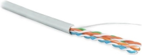 Кабель информационный Hyperline UUTP4R-C5E-S24-IN-LSZH-GY-305 кат.5E UTP 4 пары 24AWG LSZH внутренний 305м серый