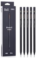 Карандаш ч/г Deli NS722-HB Nusign HB шестигран. (10шт)