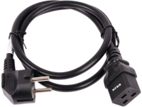 Шнур питания NTSS (NTSS-PC19771) C19-Schuko проводник.:3x1.5мм2 1.8м 220/250В 16А черный