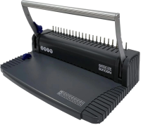 Переплетчик Office Kit B2108N A4/перф.8л.сшив/макс.200л./пластик.пруж. (6-22мм)