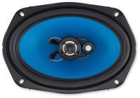 Колонки автомобильные Digma DCA-K693 (без решетки) 280Вт 90дБ 4Ом 15x23см (6x9дюйм) (ком.:2кол.) коаксиальные трехполосные