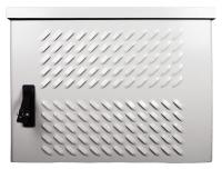 Шкаф коммутационный ЦМО (ШТВ-Н-12.6.5-4ААА-Т1) настенный 12U 600x530мм пер.дв.металл несъемн.бок.пан. 150кг серый 120град. уличный всепогодный с вентилятором с нагревателем укомплектованный