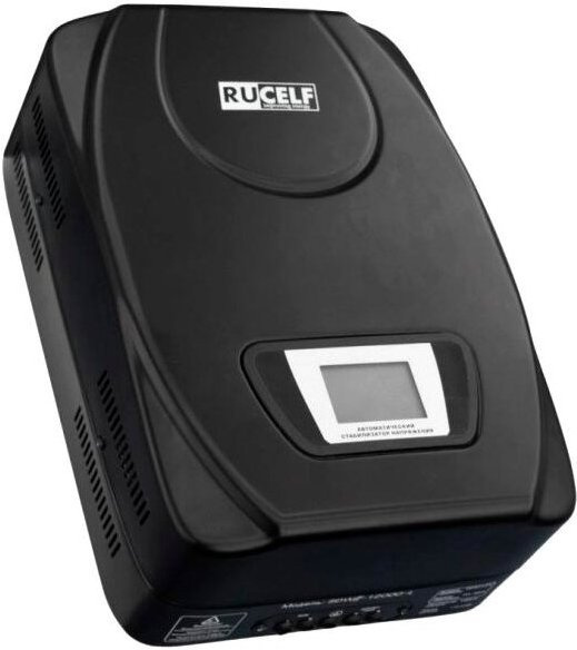 Стабилизатор напряжения Rucelf SDW.II-12000-L 12кВА однофазный черный