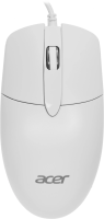 Мышь Acer OMW300 белый оптическая (1200dpi) USB (3but)