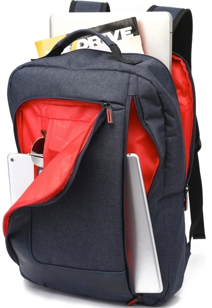 Рюкзак Sumdex PON-262NV 28x43x7.5см 9.03л. 0.6кг. полиэстер синий