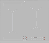 Индукционная варочная поверхность Electrolux EIV63440BS серый
