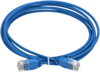 Патч-корд ITK PC03-C5EUL-1M UTP RJ-45 вил.-вилка RJ-45 кат.5E 1м синий LSZH