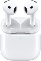Гарнитура вкладыши Apple A3055,A3056,A3059 AirPods 4 ANC белый беспроводные bluetooth в ушной раковине (MXP93LL/A)