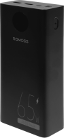 Мобильный аккумулятор Romoss PEA40 Pro 40000mAh QC3.0/PD3.0 65W 3A 2xUSB-A/USB-C черный
