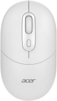 Мышь Acer OMR301 белый оптическая 1600dpi беспров. BT/Radio USB 4but (ZL.MCECC.01U)