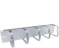 Кабельный органайзер гориз. NTSS (NTSS-HORG-2U-5(85)) односторонний кольца 2U шир.:19" глуб.:85мм