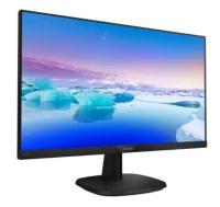 Монитор Philips 23.8" 243V7QJABF (00/01) черный IPS LED 16:9 HDMI M/M матовая 1000:1 250cd 178гр/178гр 1920x1080 60Hz VGA DP FHD 3.66кг