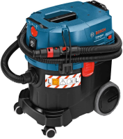 Строительный пылесос Bosch GAS 35 L SFC+ 1200Вт (уборка: сухая/влажная) синий