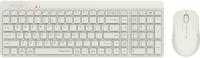 Клавиатура + мышь A4Tech Fstyler FG2300 Air клав:бежевый мышь:бежевый USB беспроводная slim (FG2300
