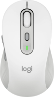 Мышь Logitech M750 белый оптическая 4000dpi беспров. BT/Radio USB 5but (910-006271)