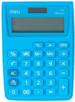 Калькулятор настольный Deli E1122/BLUE синий 12-разр.