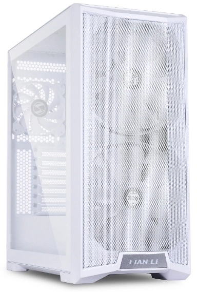 Корпус Lian-Li Lancool 215 белый без БП ATX 2x120mm 2x140mm 2xUSB3.0 1xUSB3.1 audio bott PSU