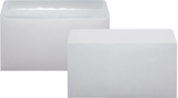 Конверт Silwerhof Eco 206 E65 110x220мм белый клеевой слой 80г/м2 (pack:1000pcs)