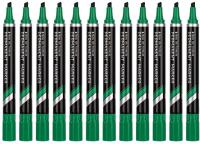 Набор маркеров перманентных Deli EU10150-P Think скошенный пиш. наконечник 1.5-5мм зеленый коробка к