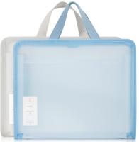 Папка-портфель Deli 72562 13 отдел. A4 полипропилен ассорти