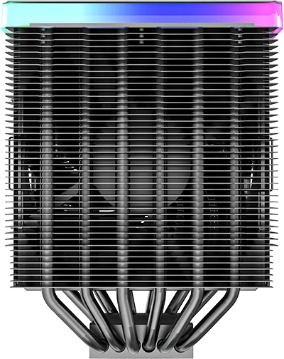 Устройство охлаждения(кулер) Montech Metal DT24 Premium ARGB Soc-AM5/AM4/1200/1700/1851 черный 4-pin 26dB Al+Cu 270W 1600gr Ret