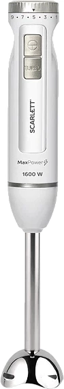 Блендер погружной Scarlett SC-HB42F29 1600Вт белый/серебристый