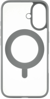 Чехол (клип-кейс) uBear для Apple iPhone 16 Clip 360 with MagSafe серый (CS438GR61RG-I24M)