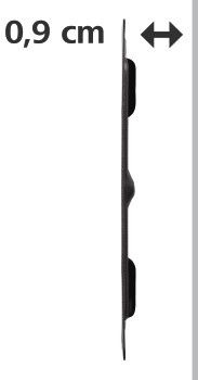 Кронштейн для телевизора Thomson WAB2427 черный 19"-48" макс.25кг настенный фиксированный