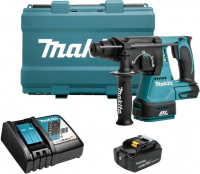 Перфоратор Makita DHR242RT патрон:SDS-plus уд.:2.4Дж аккум. (кейс в комплекте)