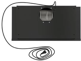 Вытяжка встраиваемая Elikor Slide 60П-430 черный управление: кнопочное (1 мотор)