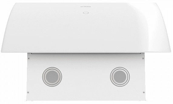 Вытяжка каминная Elikor Wave WH 60 белый управление: сенсорное (1 мотор)