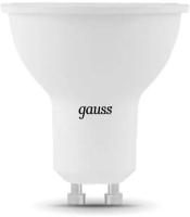 Лампа светодиодная Gauss Black 7Вт цок.:GU10 рефлек. 220B 3000K св.свеч.бел.теп. MR16 (упак.:10шт) (101506107)