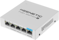 Коммутатор Keenetic KN-4610 (L2) 5x1Гбит/с 4PoE+ 60W неуправляемый