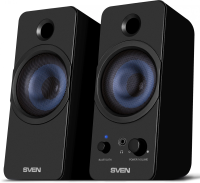 Колонки Sven 431 2.0 черный 6Вт BT