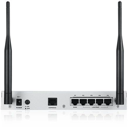 Межсетевой экран Zyxel USG Flex 50AX (USGFLEX50AX-EUCI01F) AX1800 10/100/1000BASE-TX серебристый