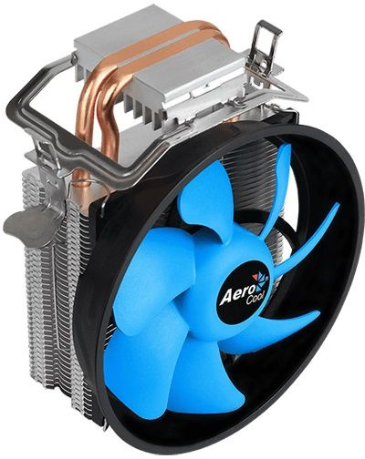 Устройство охлаждения(кулер) Aerocool Verkho 2 Plus Soc-AM5/AM4/1151/1200/1700 4-pin 18-27dB Al+Cu 115W 444gr Ret