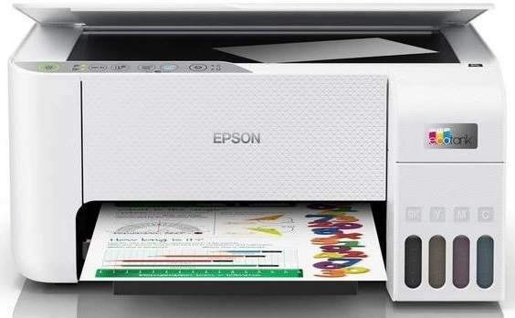 МФУ струйный Epson L3256 A4 WiFi USB белый