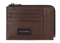 Кошелек мужской Piquadro Harper PU1243APR/TM коричневый натур.кожа