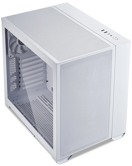 Корпус Lian-Li O11 Air Mini белый без БП ATX 8x120mm 5x140mm 2xUSB3.0 1xUSB3.1 audio
