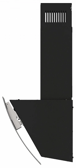 Вытяжка каминная Elikor Wave BK 60 черный управление: сенсорное (1 мотор)