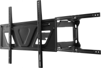 Кронштейн для телевизора Ultramounts UM910 черный 37"-75" макс.35кг настенный поворотно-выдвижной и наклонный