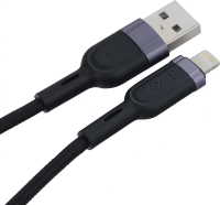 Кабель Hoco U117 IP(01481) USB (m)-Lightning (m) 1.2м черный