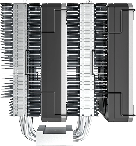 Устройство охлаждения(кулер) Montech Metal DT24 Base Soc-AM5/AM4/1200/1700/1851 черный 4-pin 26dB Al+Cu 270W 1530gr Ret