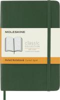 Блокнот Moleskine CLASSIC SOFT QP611K15 Pocket 90x140мм 192стр. линейка мягкая обложка зеленый