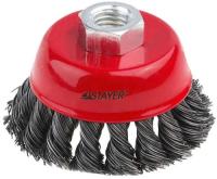 Щетка дисковая по мет. Stayer 35128-065_z01 d=65мм (угловые шлифмашины)