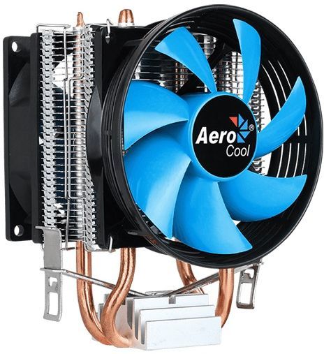 Устройство охлаждения(кулер) Aerocool Verkho 2 Dual Soc-AM5/AM4/1151/1200/2066/1700 4-pin 15-25dB Al+Cu 120W 370gr Ret