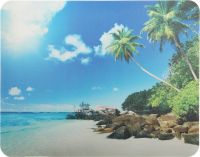 Коврик для мыши Buro BU-M10012 Мини рисунок/пляж 230x180x2мм