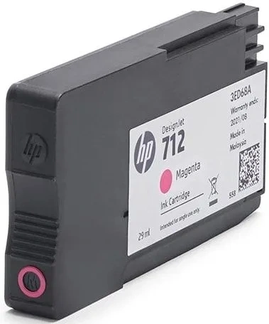 Картридж струйный HP 712 3ED68A пурпурный (29мл) для HP DJ Т230/630